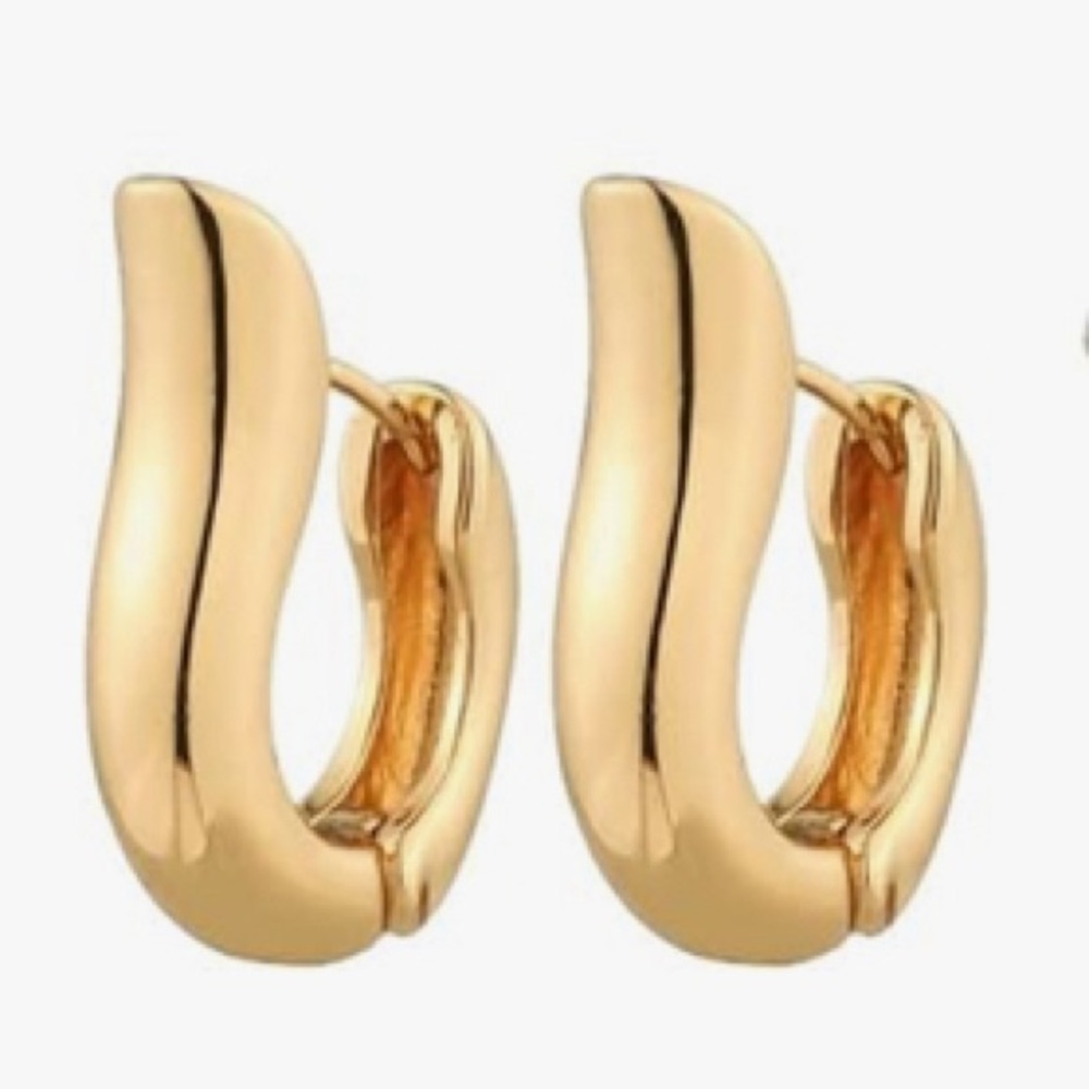 Saddleback Gold Hoops